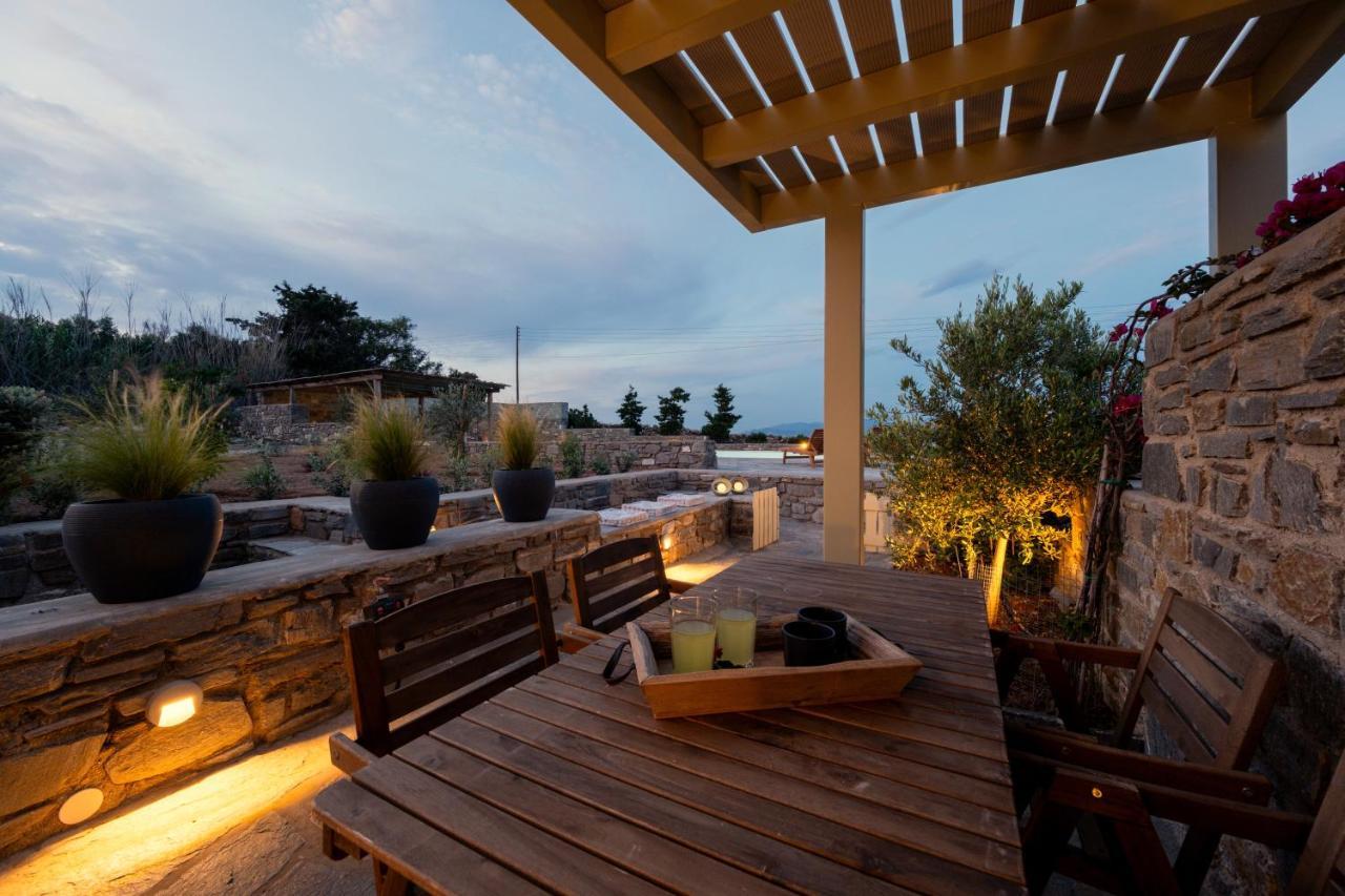 Kallirroe Deluxe Villa With Sea View And Pool Chrisi Akti  Extérieur photo