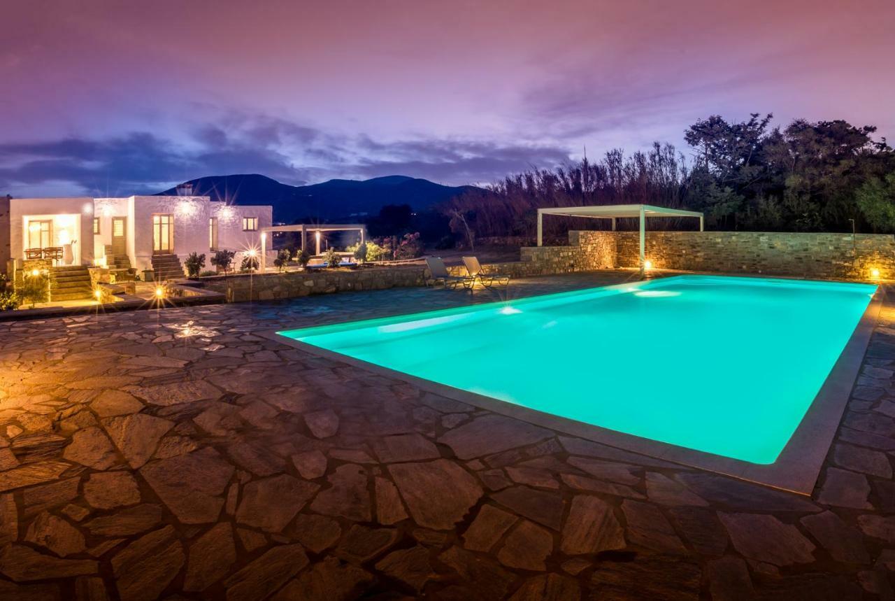 Kallirroe Deluxe Villa With Sea View And Pool Chrisi Akti  Extérieur photo